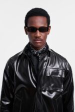 Clothing Ringen Opal Overshirt Black Stutterheim Men 0V8X145 - Image 8