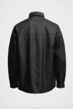 Clothing Ringen Overshirt Black Stutterheim Men 0V8X142 - Image 8
