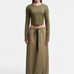Clothing Skivarp Lightweight Skirt Aloe Stutterheim Women 0V8X91