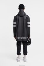 Clothing Stockholm Bike Raincoat Black Stutterheim Men 0V8X138 - Image 4