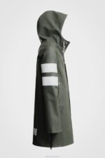Clothing Stockholm Bike Raincoat Green Stutterheim Men 0V8X139 - Image 5