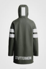 Clothing Stockholm Bike Raincoat Green Stutterheim Men 0V8X139 - Image 6