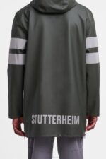 Clothing Stockholm Bike Raincoat Green Stutterheim Men 0V8X139 - Image 8