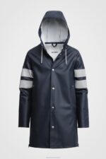 Clothing Stockholm Bike Raincoat Navy Stutterheim Men 0V8X140 - Image 6
