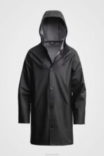 Clothing Stockholm Lightweight Raincoat Black Stutterheim Men 0V8X107 - Image 11