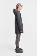 Clothing Stockholm Lightweight Raincoat Charcoal Stutterheim Men 0V8X134 - Image 2