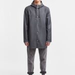 Clothing Stockholm Lightweight Raincoat Charcoal Stutterheim Men 0V8X134