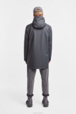 Clothing Stockholm Lightweight Raincoat Charcoal Stutterheim Men 0V8X134 - Image 4