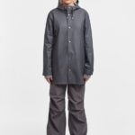 Clothing Stockholm Lightweight Raincoat Charcoal Stutterheim Women 0V8X57