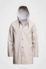 Clothing Stockholm Lightweight Raincoat Light Sand Stutterheim Men 0V8X135 - Image 4