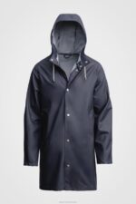 Clothing Stockholm Lightweight Raincoat Navy Stutterheim Men 0V8X106 - Image 5