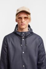 Clothing Stockholm Lightweight Raincoat Navy Stutterheim Men 0V8X106 - Image 8