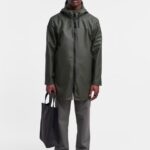 Clothing Stockholm Lightweight Zip Raincoat Green Stutterheim Men 0V8X96