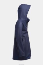 Clothing Stockholm Lightweight Zip Raincoat Navy Stutterheim Men 0V8X94 - Image 5