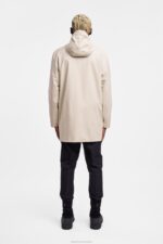 Clothing Stockholm Lightweight Zip Raincoat Oyster Stutterheim Men 0V8X97 - Image 3