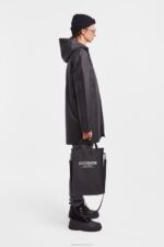 Clothing Stockholm Lightweight ZipRaincoat Black Stutterheim Women 0V8X13 - Image 2