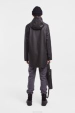 Clothing Stockholm Lightweight ZipRaincoat Black Stutterheim Women 0V8X13 - Image 4