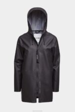 Clothing Stockholm Lightweight ZipRaincoat Black Stutterheim Women 0V8X13 - Image 5
