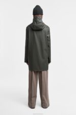 Clothing Stockholm Lightweight ZipRaincoat Green Stutterheim Women 0V8X15 - Image 3
