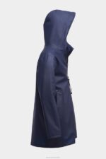 Clothing Stockholm Lightweight ZipRaincoat Navy Stutterheim Women 0V8X12 - Image 5