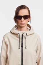 Clothing Stockholm Lightweight ZipRaincoat Oyster Stutterheim Women 0V8X14 - Image 7