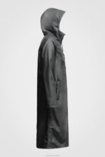 Clothing Stockholm Long Lightweight Zip Raincoat Black Stutterheim Men 0V8X212 - Image 5