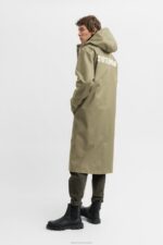 Clothing Stockholm Long Print Raincoat Aloe Stutterheim Men 0V8X105 - Image 2