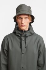 Clothing Stockholm Long Print Raincoat Green Stutterheim Men 0V8X102 - Image 9