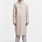 Clothing Stockholm Long Print Raincoat Light Sand Stutterheim Men 0V8X104
