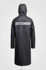 Clothing Stockholm Long PrintRaincoat Black Stutterheim Women 0V8X45 - Image 8