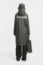 Clothing Stockholm Long PrintRaincoat Green Stutterheim Women 0V8X42 - Image 2