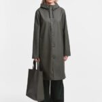 Clothing Stockholm Long PrintRaincoat Green Stutterheim Women 0V8X42