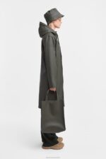 Clothing Stockholm Long PrintRaincoat Green Stutterheim Women 0V8X42 - Image 5