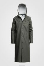 Clothing Stockholm Long PrintRaincoat Green Stutterheim Women 0V8X42 - Image 6