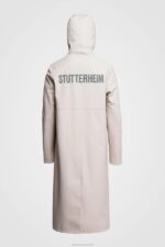 Clothing Stockholm Long PrintRaincoat Light Sand Stutterheim Women 0V8X185 - Image 13