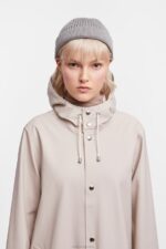 Clothing Stockholm Long PrintRaincoat Light Sand Stutterheim Women 0V8X185 - Image 14
