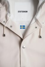 Clothing Stockholm Long PrintRaincoat Light Sand Stutterheim Women 0V8X185 - Image 16