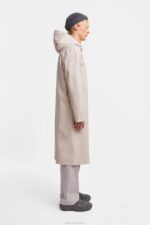 Clothing Stockholm Long PrintRaincoat Light Sand Stutterheim Women 0V8X185 - Image 8
