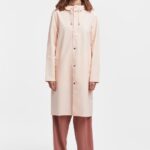 Clothing Stockholm Long PrintRaincoat Peach Stutterheim Women 0V8X43