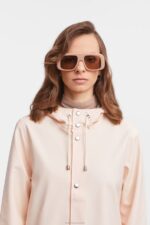 Clothing Stockholm Long PrintRaincoat Peach Stutterheim Women 0V8X43 - Image 7