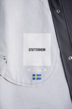 Clothing Stockholm Long Raincoat Charcoal Stutterheim Men 0V8X225 - Image 10