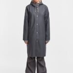 Clothing Stockholm Long Raincoat Charcoal Stutterheim Women 0V8X49