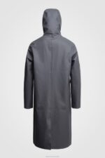 Clothing Stockholm Long Raincoat Charcoal Stutterheim Women 0V8X49 - Image 7