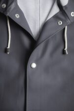 Clothing Stockholm Long Raincoat Charcoal Stutterheim Women 0V8X49 - Image 9