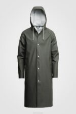 Clothing Stockholm Long Raincoat Green Stutterheim Men 0V8X130 - Image 11