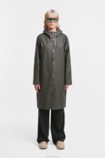 Clothing Stockholm Long Raincoat Green Stutterheim Men 0V8X130 - Image 9