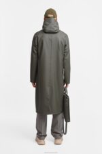 Clothing Stockholm Long Raincoat Green Stutterheim Men 0V8X130 - Image 10