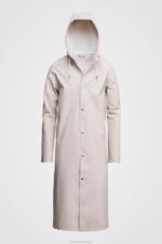 Clothing Stockholm Long Raincoat Light Sand Stutterheim Men 0V8X113 - Image 4