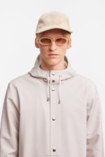 Clothing Stockholm Long Raincoat Light Sand Stutterheim Men 0V8X113 - Image 7