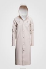 Clothing Stockholm Long Raincoat Light Sand Stutterheim Women 0V8X52 - Image 5